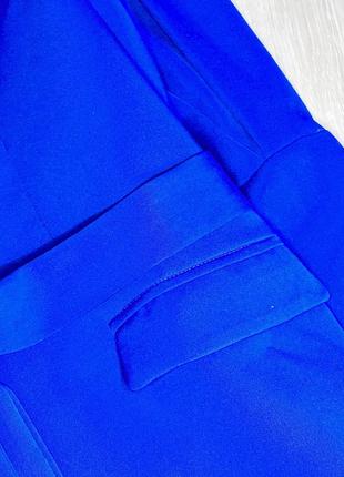 Новый синий пиджак prettylittlething p. xs7 фото