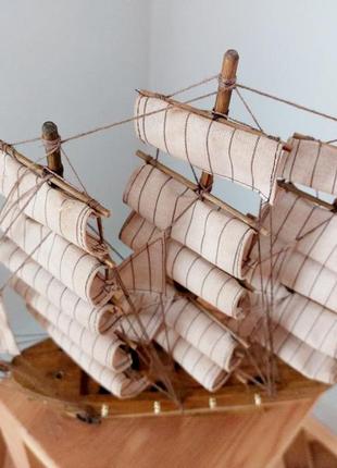 Модель корабля парусника (fregatte), сувенир6 фото