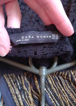 Платье, платье с бисером zara woman6 фото