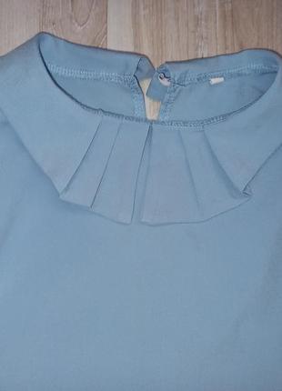 Рубашка блузка  в школу4 фото