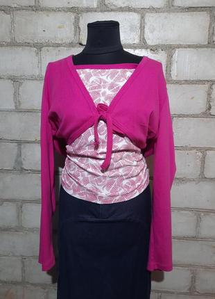 Хлопковая двойка кофта майка млжна для дома или сна