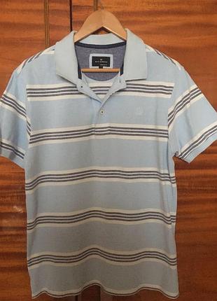 Футболка поло чоловіча в полоску