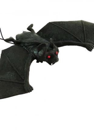 Декор на хеллоуин летающая мышь летучая мышь летящая резиновая подвеска + подарок