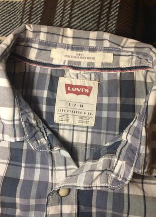 Рубашка levi’s с к оптиком рукавом3 фото