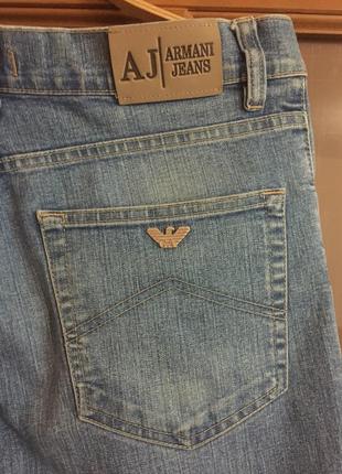 Классные мужские джинсы "armani "3 фото