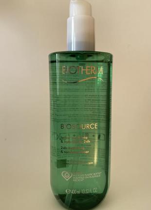 Увлажняющий лосьон тоник biotherm biosource hydrating &amp; tonifying toner 400 мл