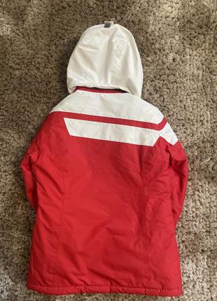 Лижна куртка біло-червоного кольору freever4 фото