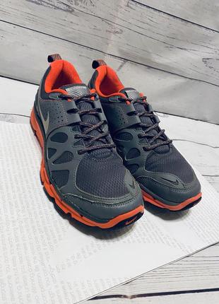 Бігові кросівки nike flex trail shield dark gray coral run 537734-001