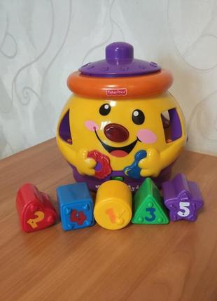 Игрушка сортер fisher price "горщик"