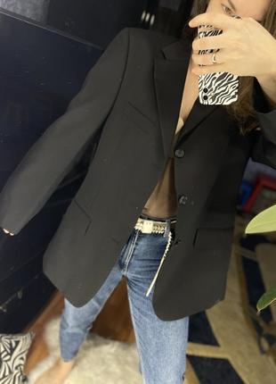 Сток новий чоловічий піджак жакет вовна розмір л м8 фото