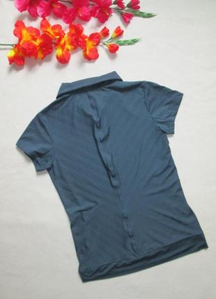 Шикарная фирменная футболка поло с полосками теней   nike dri-fit оригинал4 фото