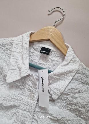 Рубашка блуза из жатой ткани 🩷скидки на выбранные позиции 🩷8 фото