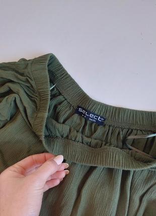 Блуза select с опущенными плечами на резинке топ с рукавами2 фото