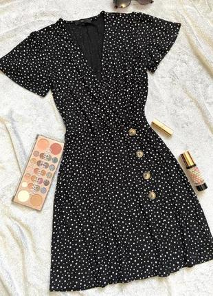 Коротка сукня в горох next s