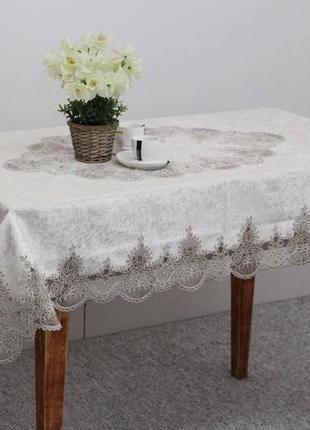 Скатертину на розсувний стіл 160*350 фірми magik collection