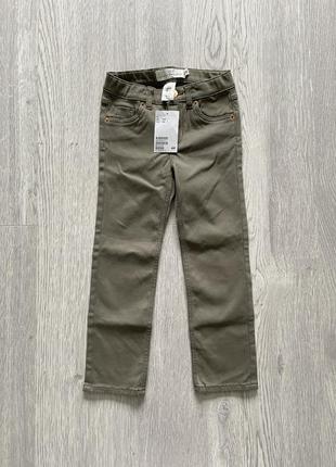 Крутые брюки брюки брюки джинсы стрейч h&amp;m 3-4роки,1 фото