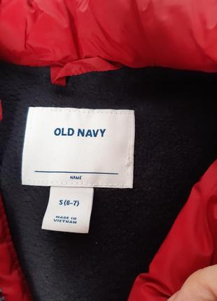 Фирменная жилетка old navy 6-7 лет4 фото