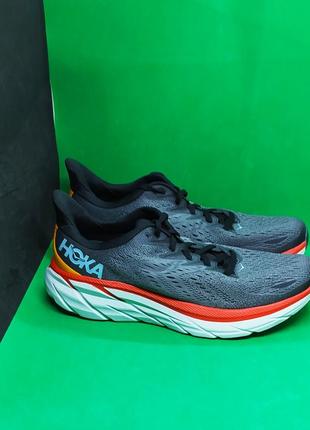 Кросівки для бігу hoka one one clifton 8 grey (1119393-actl), оригінал.