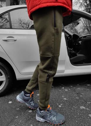 Чоловічі джогери штани спортивні nike хакі2 фото