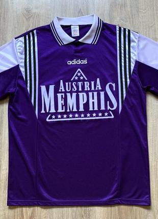 Мужская коллекционная винтажная ретро джерси adidas austria mamphis 1996 1998 home