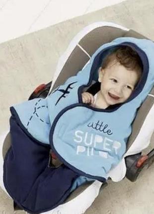 Чехол конверт в коляску и автокресло