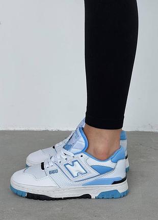 Кросівки new balance 550 white black blue
