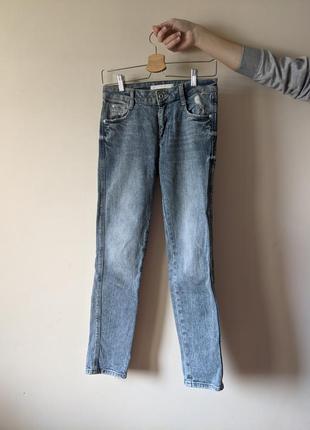 Джинсы женские zara skinny jeans скинны