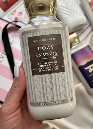 Лосьйон для тіла bath and body works cozy evening1 фото