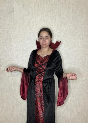 Сукня відьми,вампіра сукня в готичному стилі2 фото