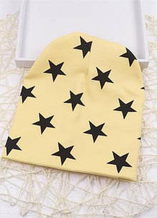 Трикотажна дитяча двошарова шапочка