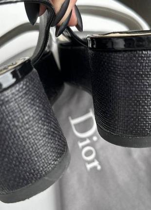 Босоножки на платформе christian dior5 фото