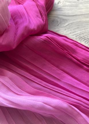 Стильный шарф градиент жатка 🌸2 фото