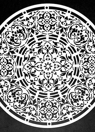Трафарет для декора стен 1 мм мандала