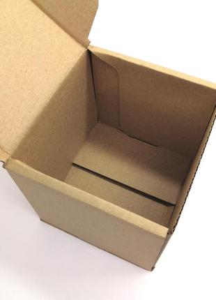 Картонна коробка для свічок і мила 10 *10* 10 см, пакування для соєвої свічки2 фото