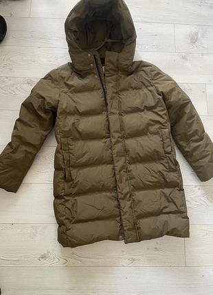 Куртка пальто пуховик zara 12-14 лет