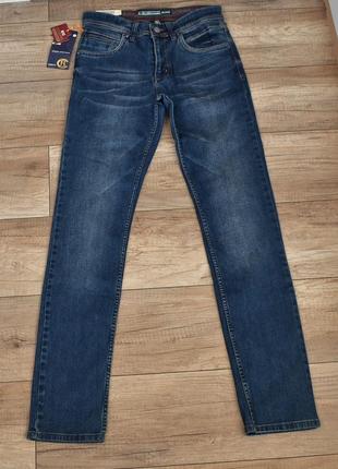 Акція, big cowers, якісні чоловічі джинси, slim, турецькі, синього кольору, розпродаж1 фото