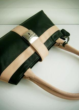 Красивая, винтажная сумка из натуральной кожи.  tommy & kate4 фото