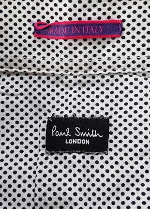 Paul smith рубашка made in italy оригинал (l-xl)5 фото