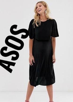 Платье плиссе asos