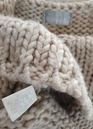 🐑теплый мягкий 🤗жилет крупной вязки stradivarius🐑 7