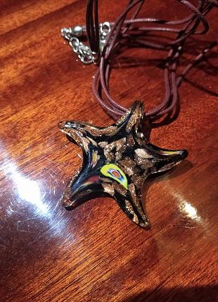 Подвеска из муранского стекла.