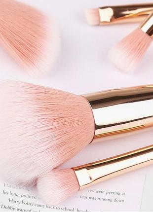 Набор кистей для макияжа 12 шт zoreya nude