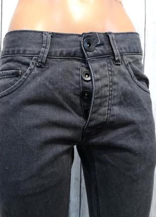 Бриджи джинсовые серые outfitters nation, отл сост!2 фото