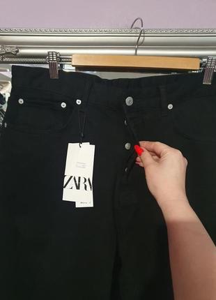 Крутые широкие джинсы прямого кроя zara - 32 р-р7 фото