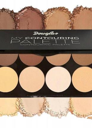 Палетка для контуринга лица my countouring palette от бренда douglas