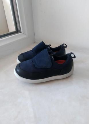 Кроссовки дышащий текстиль + натуральная замша бренда clarks u9 4,5 eur 20,54 фото