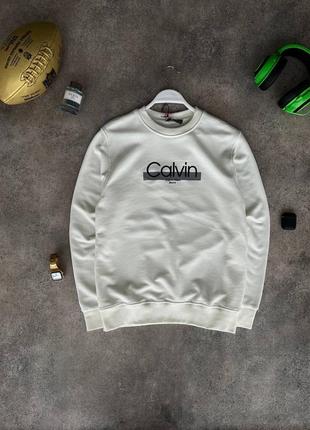 Свитшот calvin klein черный и белое оригинальное качество красивый, качественный s, m, l, xl, 2xl