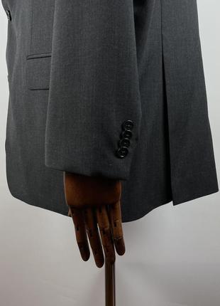 Новий чоловічий вовняний піджак michael kors grey wool blazer5 фото