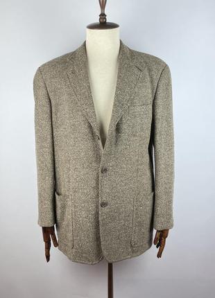 Мужской пиджак блейзер hugo boss ventiquattro silk wool nylon sport coat