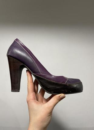 Фиолетовые туфли1 фото